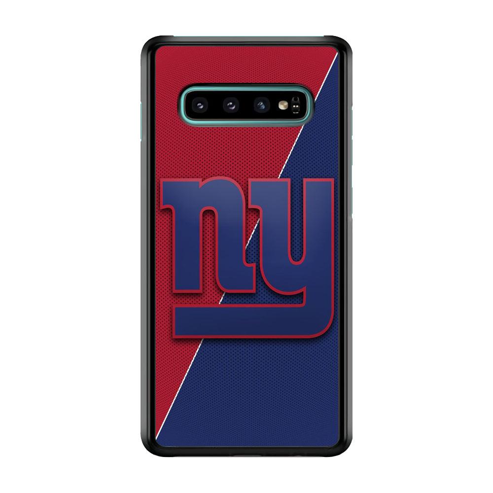 NFL New York Giants 001 Samsung Galaxy S10 Case-Plastic / Full Wrap (3D Case)-Xtracase