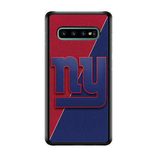 NFL New York Giants 001 Samsung Galaxy S10 Case-Plastic / Full Wrap (3D Case)-Xtracase