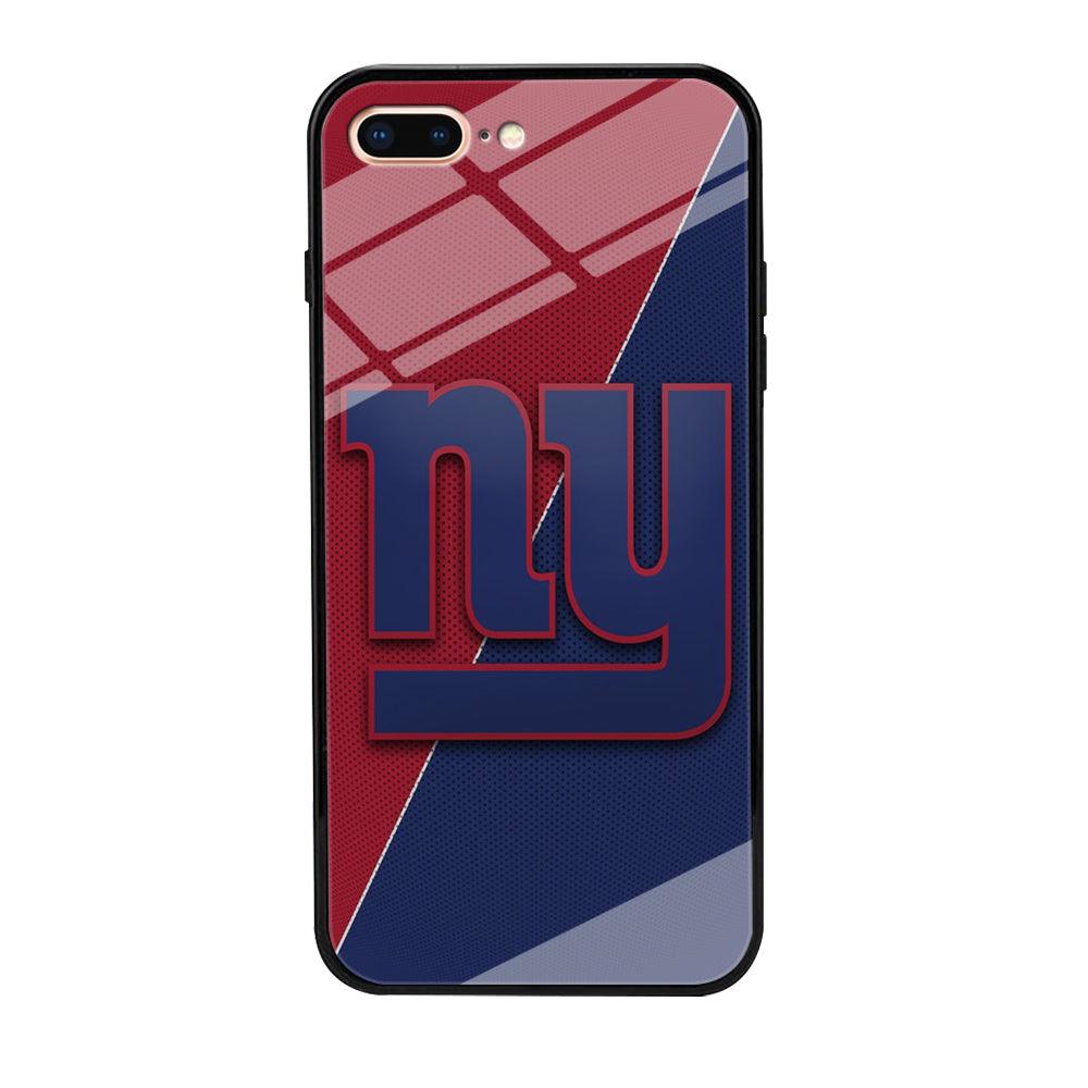NFL New York Giants 001 iPhone 8 Plus Case-Tempered Glass Case-Xtracase