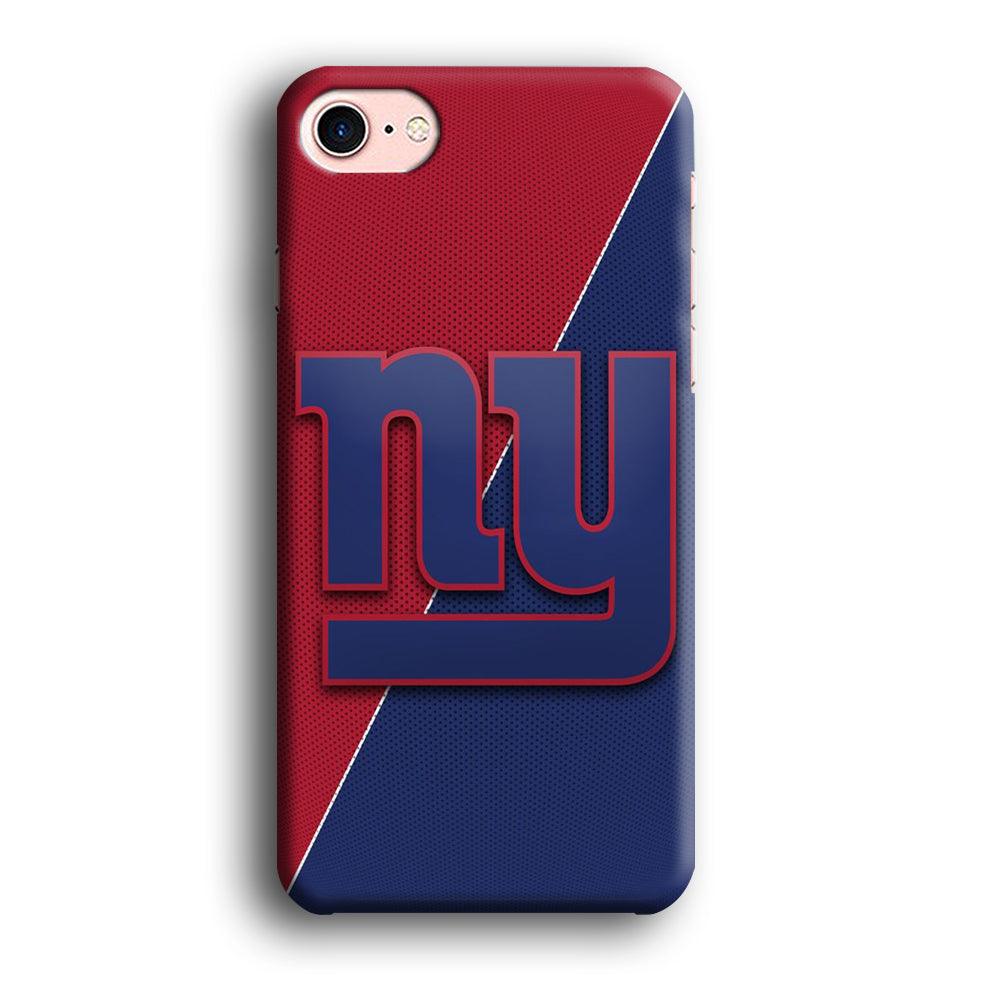 NFL New York Giants 001 iPhone 7 Case-Plastic / Full Wrap (3D Case)-Xtracase