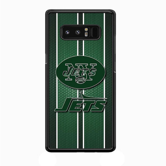 NFL New York Jets 001 Samsung Galaxy Note 8 Case-Plastic / Full Wrap (3D Case)-Xtracase