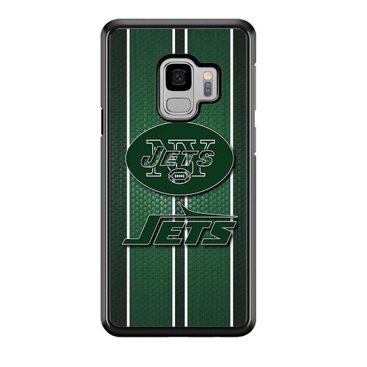 NFL New York Jets 001 Samsung Galaxy S9 Case-Plastic / Full Wrap (3D Case)-Xtracase