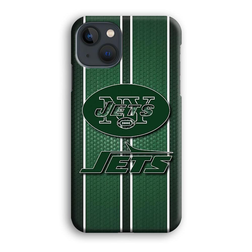 NFL New York Jets 001 iPhone 13 Mini Case-Plastic / Full Wrap (3D Case)-Xtracase