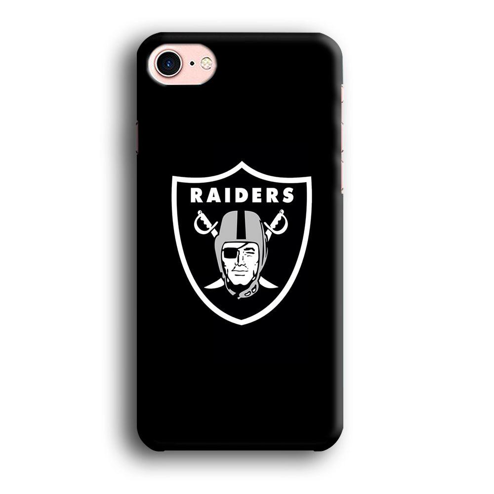 NFL Oakland Raiders 001 iPhone SE 2020 Case-Plastic / Full Wrap (3D Case)-Xtracase