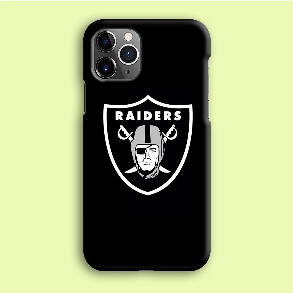 NFL Oakland Raiders 001 iPhone 12 Pro Case-Plastic / Full Wrap (3D Case)-Xtracase