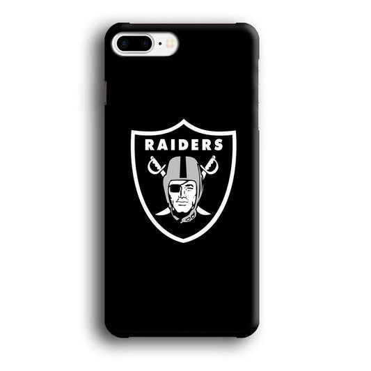 NFL Oakland Raiders 001 iPhone 7 Plus Case-Plastic / Full Wrap (3D Case)-Xtracase