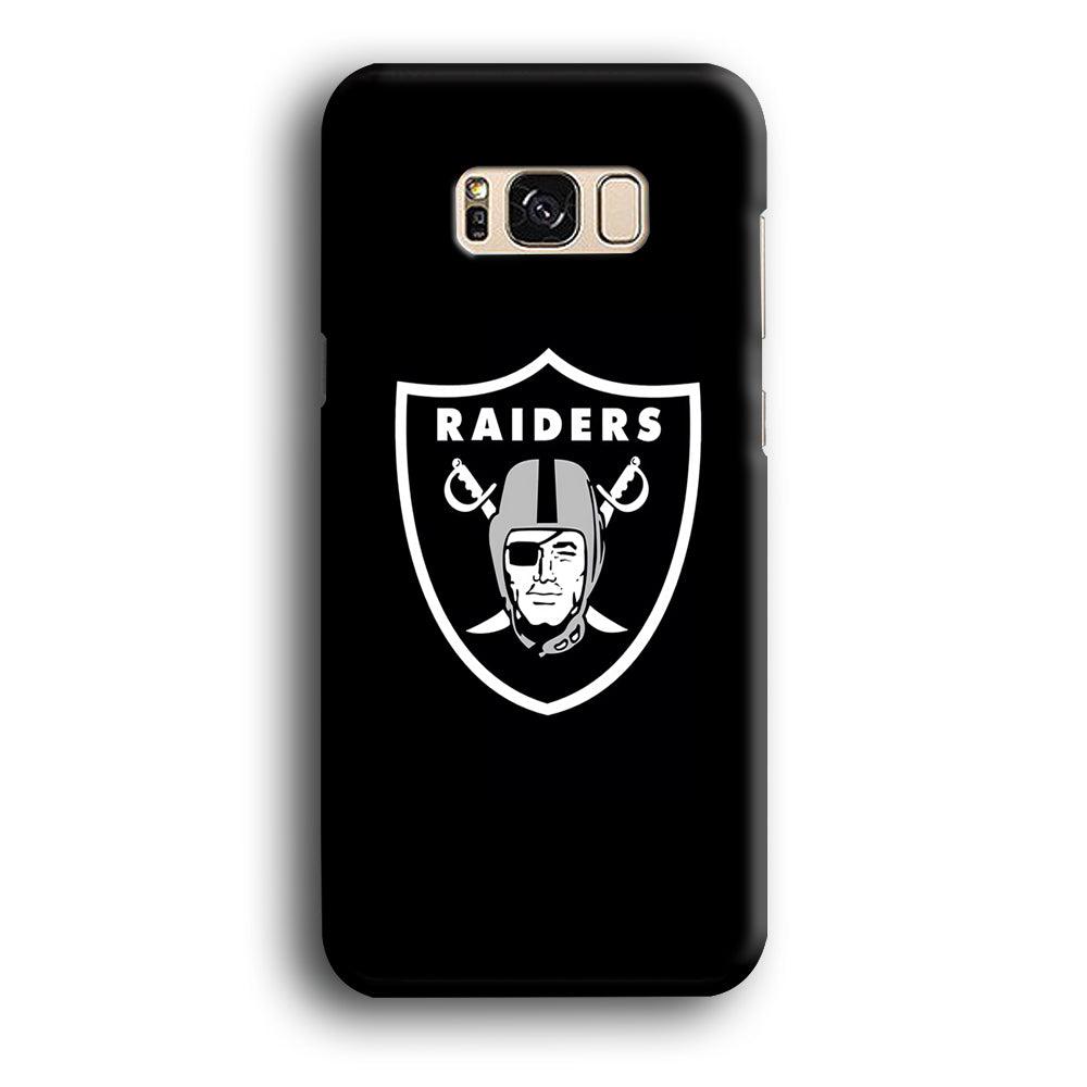 NFL Oakland Raiders 001 Samsung Galaxy S8 Case-Plastic / Full Wrap (3D Case)-Xtracase