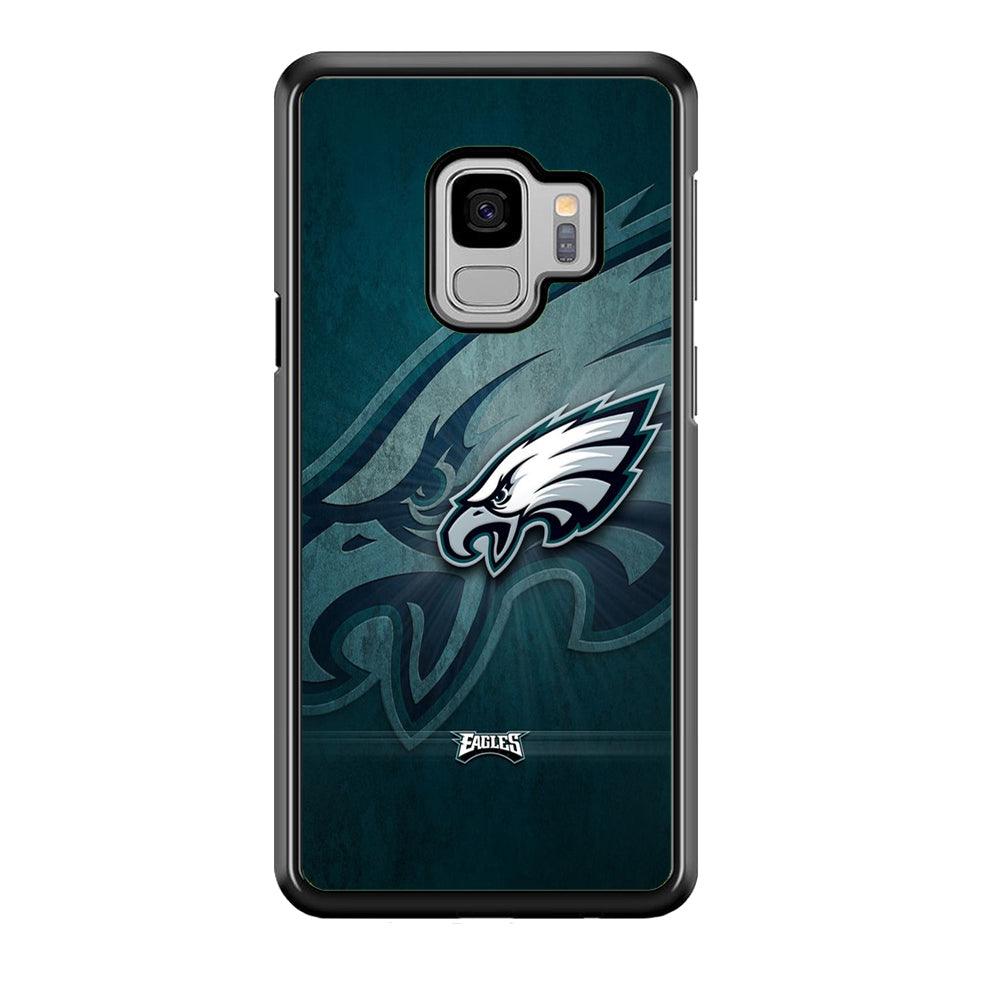 NFL Philadelphia Eagles 001 Samsung Galaxy S9 Case-Plastic / Full Wrap (3D Case)-Xtracase