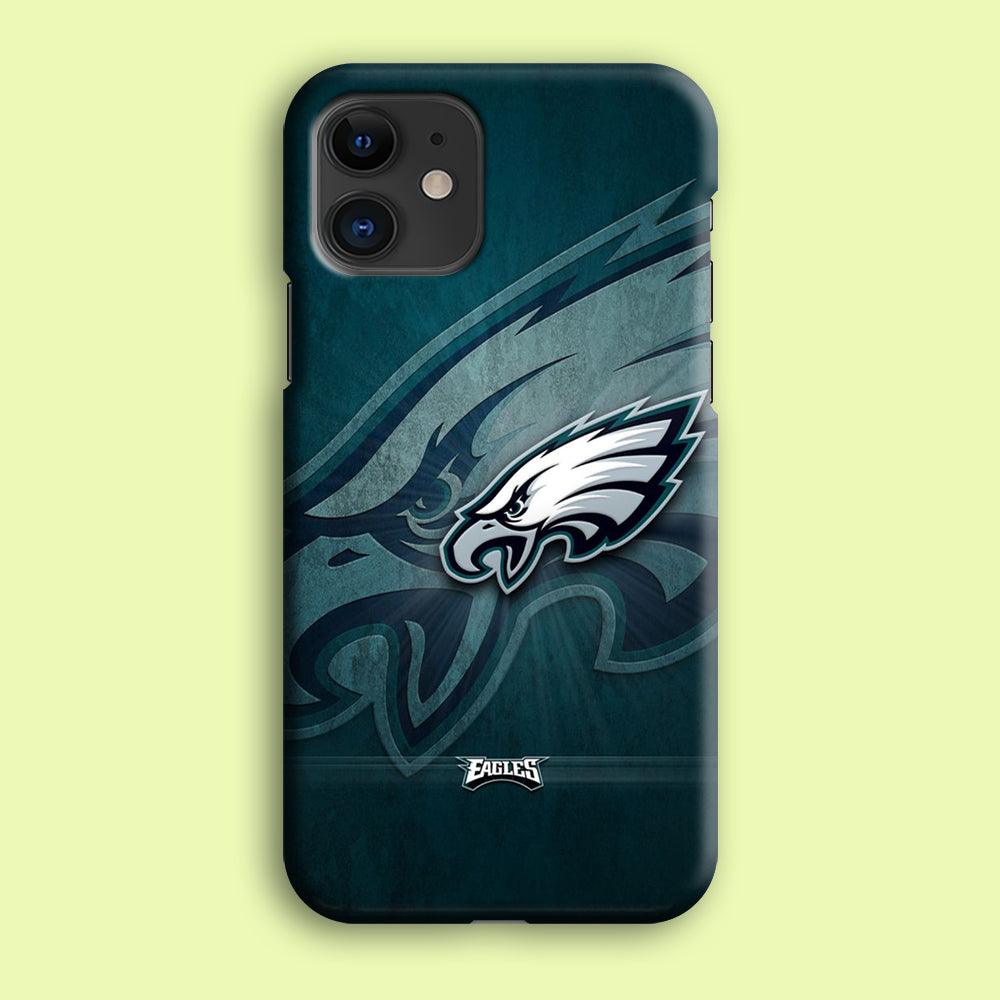 NFL Philadelphia Eagles 001 iPhone 12 Mini Case-Plastic / Full Wrap (3D Case)-Xtracase