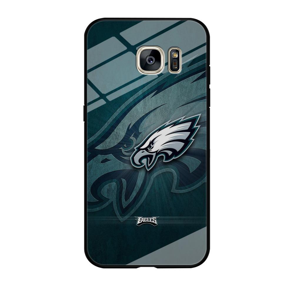 NFL Philadelphia Eagles 001 Samsung Galaxy S7 Edge Case-Tempered Glass Case-Xtracase