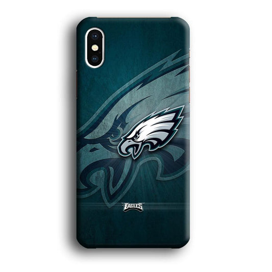 NFL Philadelphia Eagles 001 iPhone X Case-Plastic / Full Wrap (3D Case)-Xtracase
