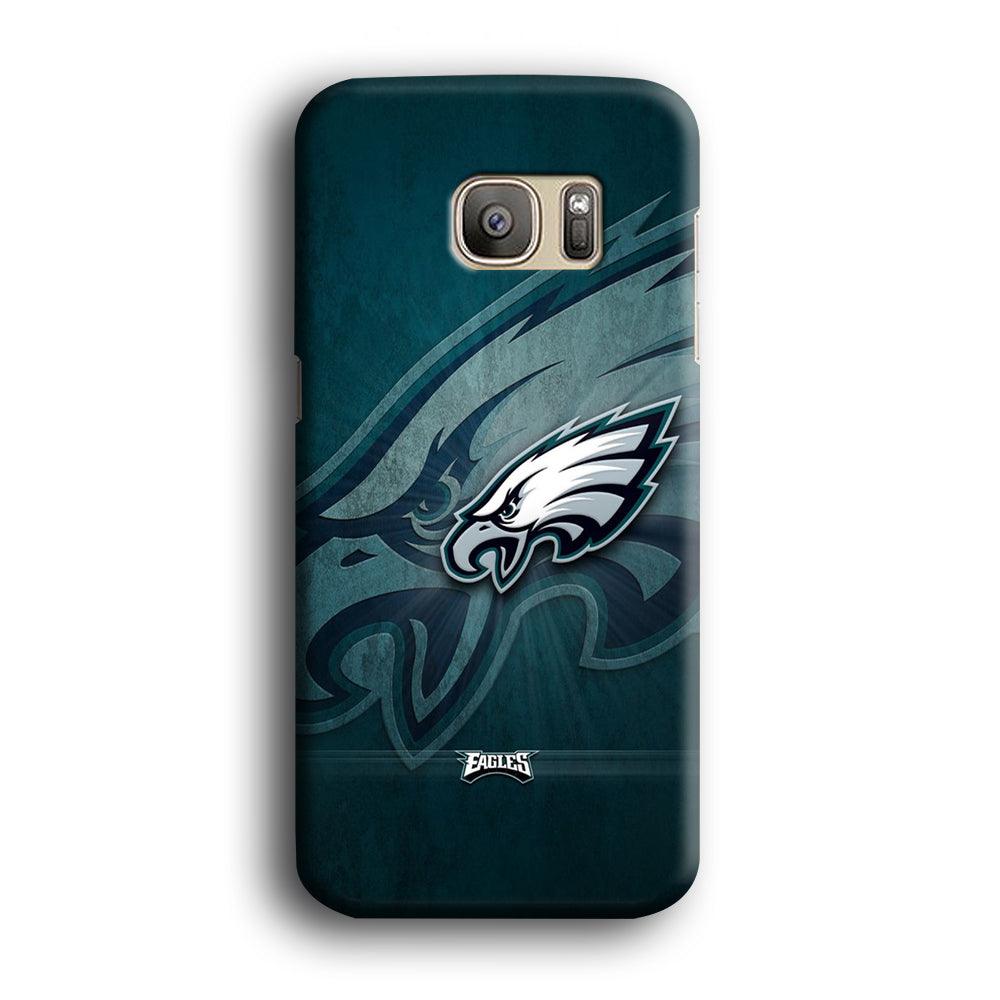 NFL Philadelphia Eagles 001 Samsung Galaxy S7 Edge Case-Plastic / Full Wrap (3D Case)-Xtracase