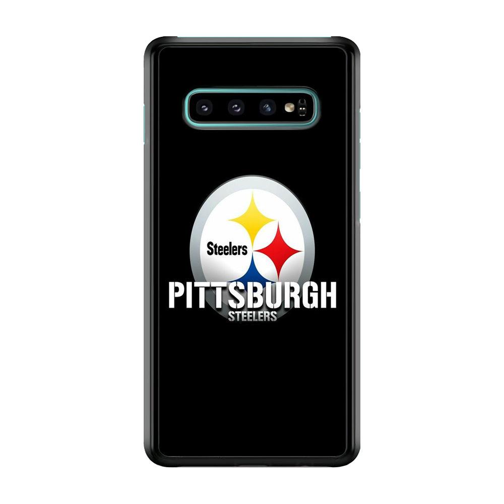 NFL Pittsburgh Steelers 001 Samsung Galaxy S10 Plus Case-Plastic / Full Wrap (3D Case)-Xtracase