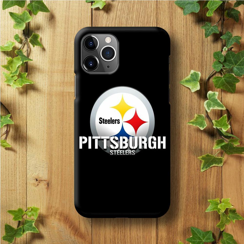 NFL Pittsburgh Steelers 001 iPhone 11 Pro Case-Plastic / Full Wrap (3D Case)-Xtracase