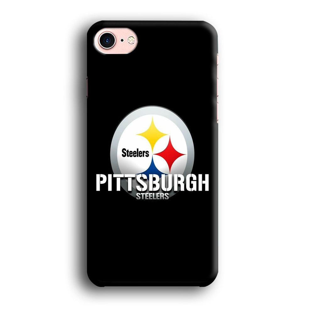 NFL Pittsburgh Steelers 001 iPhone SE 2020 Case-Plastic / Full Wrap (3D Case)-Xtracase