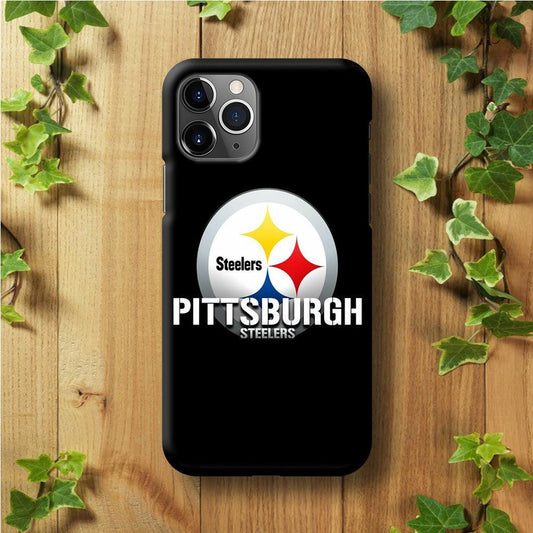 NFL Pittsburgh Steelers 001 iPhone 11 Pro Max Case-Plastic / Full Wrap (3D Case)-Xtracase