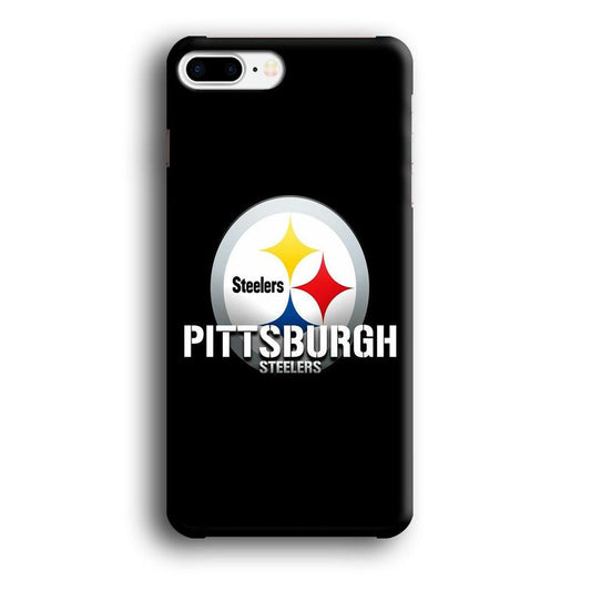NFL Pittsburgh Steelers 001 iPhone 8 Plus Case-Plastic / Full Wrap (3D Case)-Xtracase