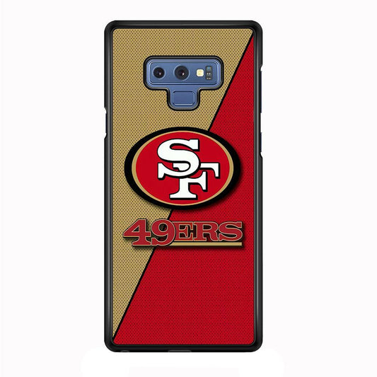 NFL San Francisco 49ers 001 Samsung Galaxy Note 9 Case-Plastic / Full Wrap (3D Case)-Xtracase