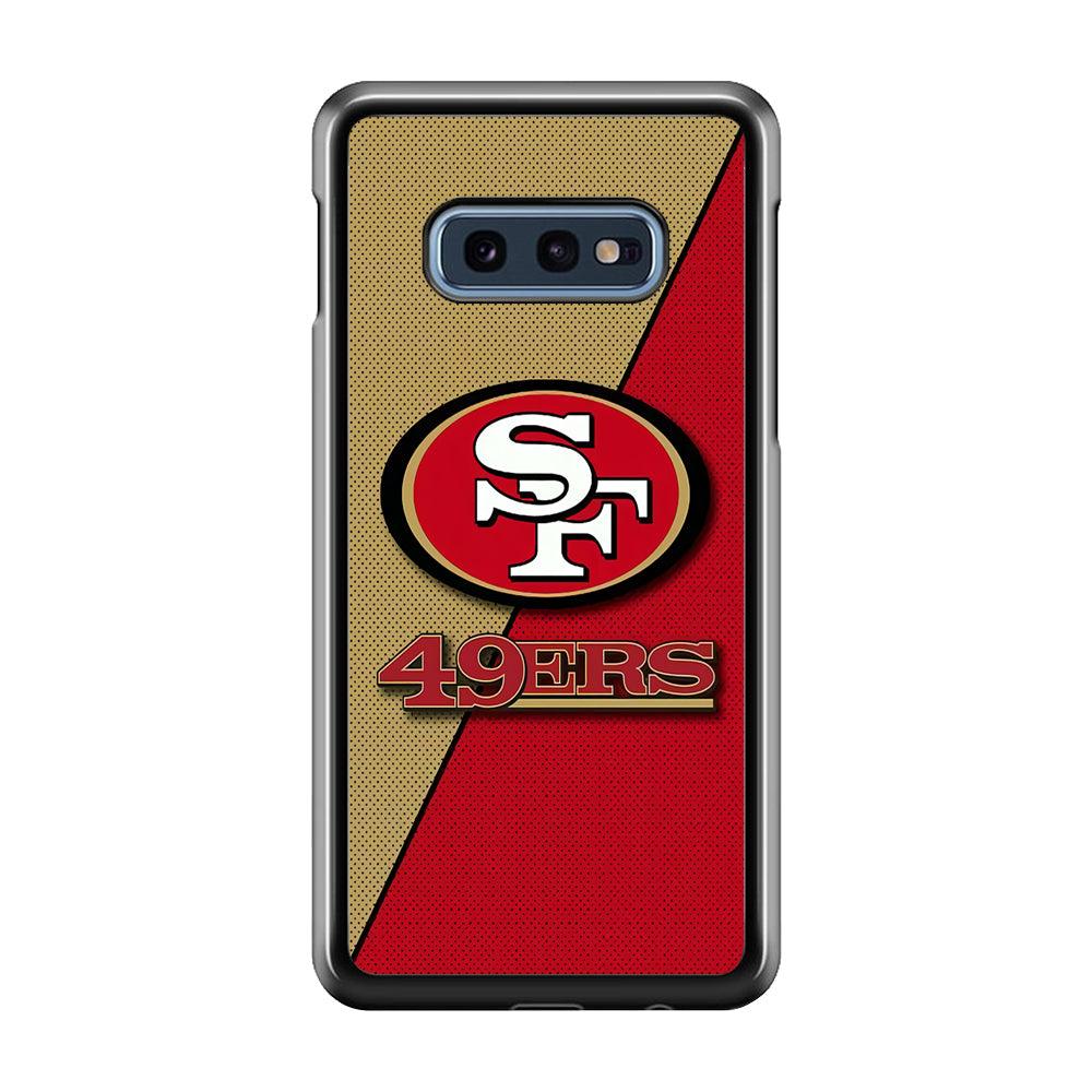 NFL San Francisco 49ers 001 Samsung Galaxy S10E Case-Plastic / Full Wrap (3D Case)-Xtracase
