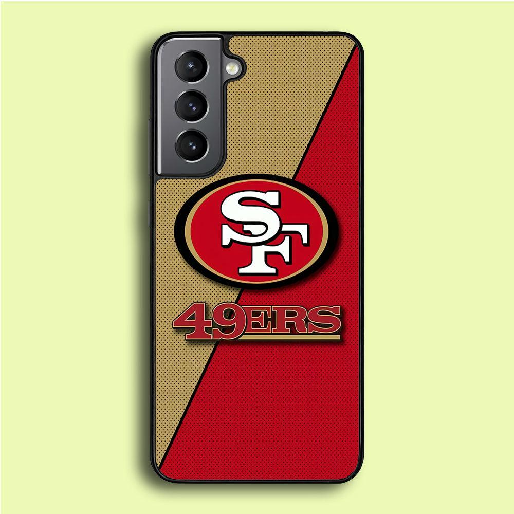 NFL San Francisco 49ers 001 Samsung Galaxy S21 Case-Plastic / Full Wrap (3D Case)-Xtracase