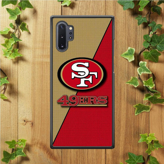 NFL San Francisco 49ers 001 Samsung Galaxy Note 10 Plus Case-Plastic / Full Wrap (3D Case)-Xtracase