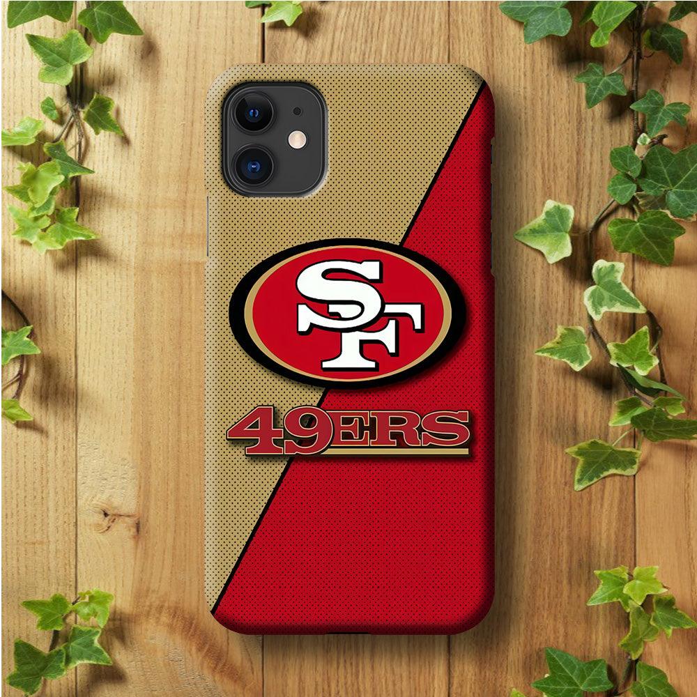 NFL San Francisco 49ers 001 iPhone 11 Case-Plastic / Full Wrap (3D Case)-Xtracase