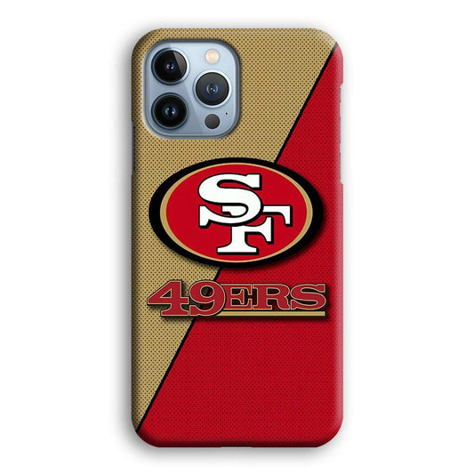 NFL San Francisco 49ers 001 iPhone 13 Pro Case-Plastic / Full Wrap (3D Case)-Xtracase