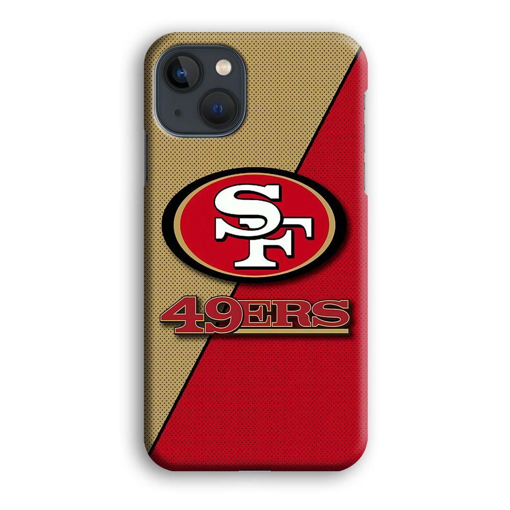 NFL San Francisco 49ers 001 iPhone 13 Case-Plastic / Full Wrap (3D Case)-Xtracase