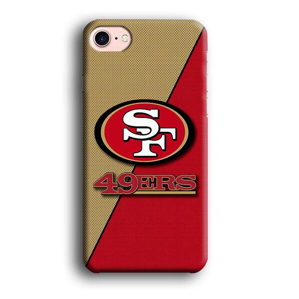 NFL San Francisco 49ers 001 iPhone SE 2020 Case-Plastic / Full Wrap (3D Case)-Xtracase