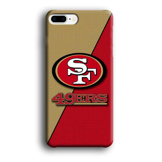 NFL San Francisco 49ers 001 iPhone 7 Plus Case-Plastic / Full Wrap (3D Case)-Xtracase