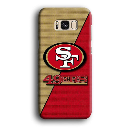 NFL San Francisco 49ers 001 Samsung Galaxy S8 Case-Plastic / Full Wrap (3D Case)-Xtracase