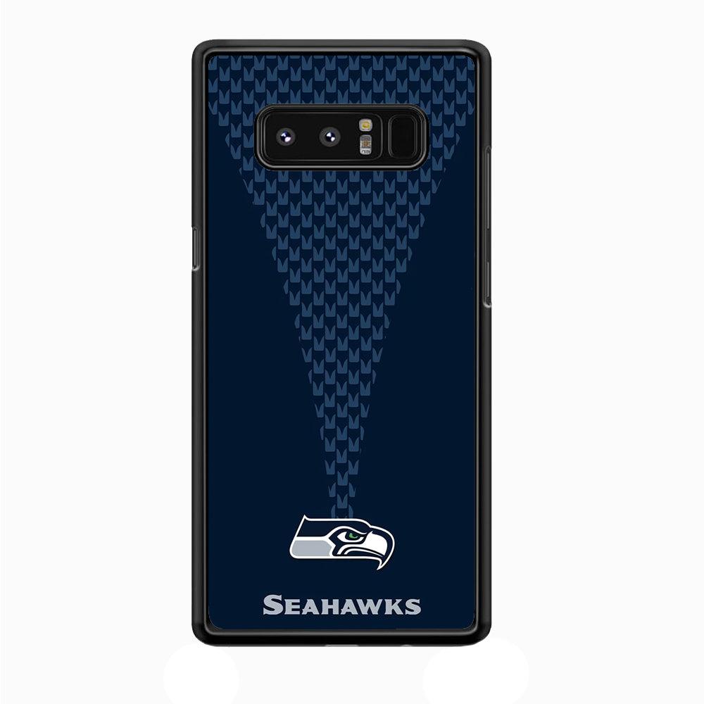NFL Seattle Seahawks 001 Samsung Galaxy Note 8 Case-Plastic / Full Wrap (3D Case)-Xtracase