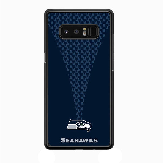 NFL Seattle Seahawks 001 Samsung Galaxy Note 8 Case-Plastic / Full Wrap (3D Case)-Xtracase