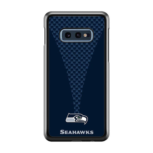 NFL Seattle Seahawks 001 Samsung Galaxy S10E Case-Plastic / Full Wrap (3D Case)-Xtracase