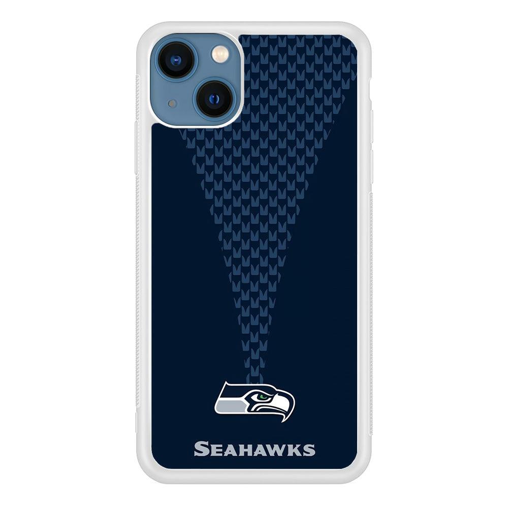 NFL Seattle Seahawks 001 iPhone 13 Case-Plastic / Full Wrap (3D Case)-Xtracase