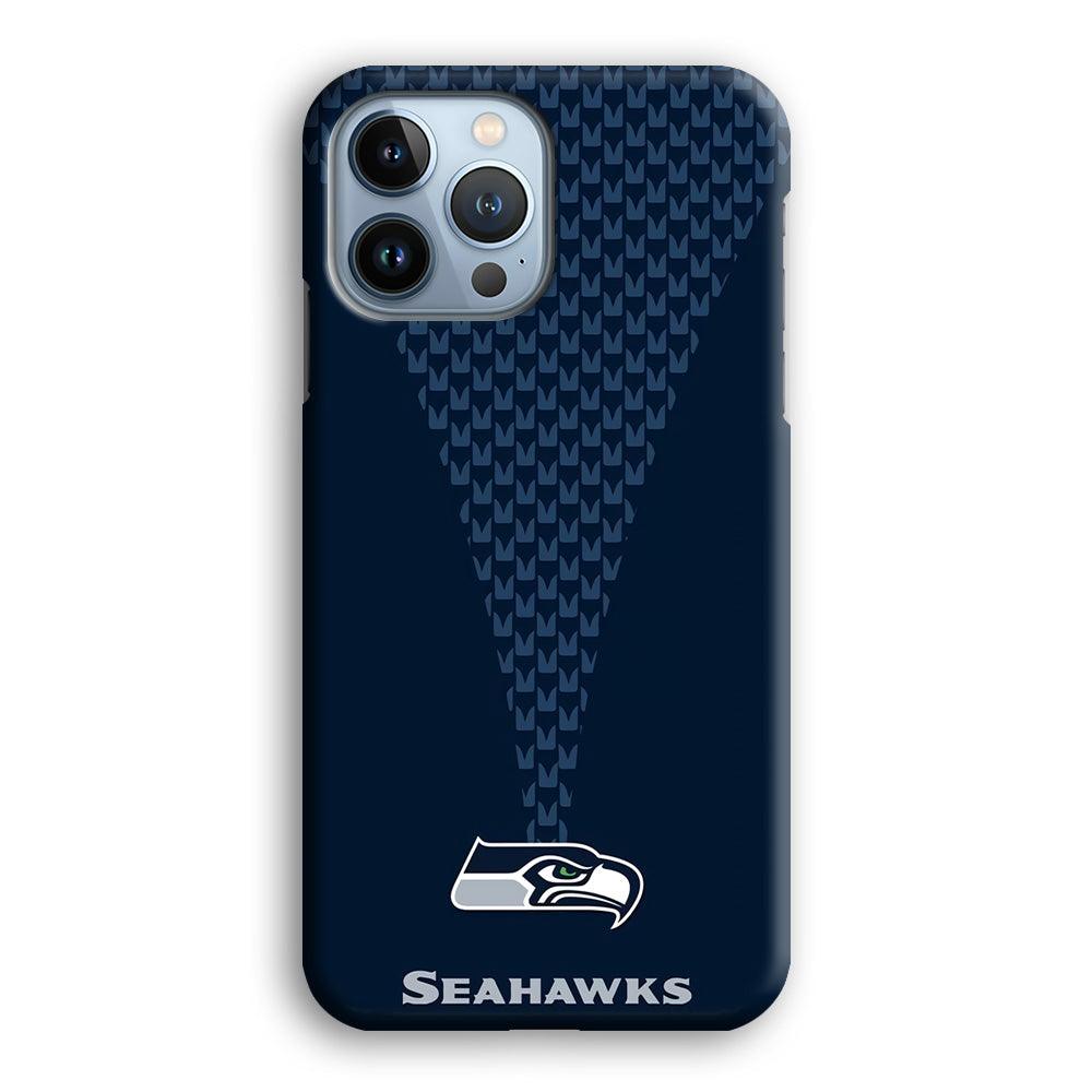 NFL Seattle Seahawks 001 iPhone 13 Pro Case-Plastic / Full Wrap (3D Case)-Xtracase