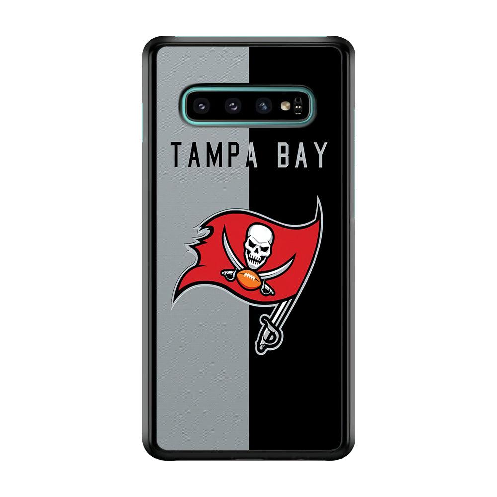 NFL Tampa Bay Buccaneers 001 Samsung Galaxy S10 Case-Plastic / Full Wrap (3D Case)-Xtracase