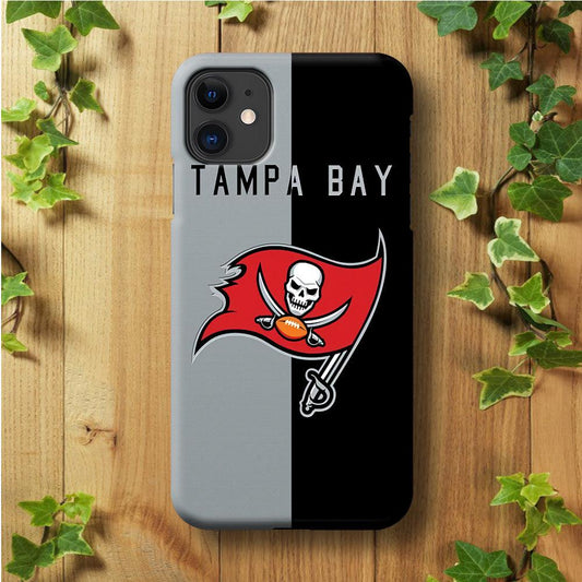 NFL Tampa Bay Buccaneers 001 iPhone 11 Case-Plastic / Full Wrap (3D Case)-Xtracase