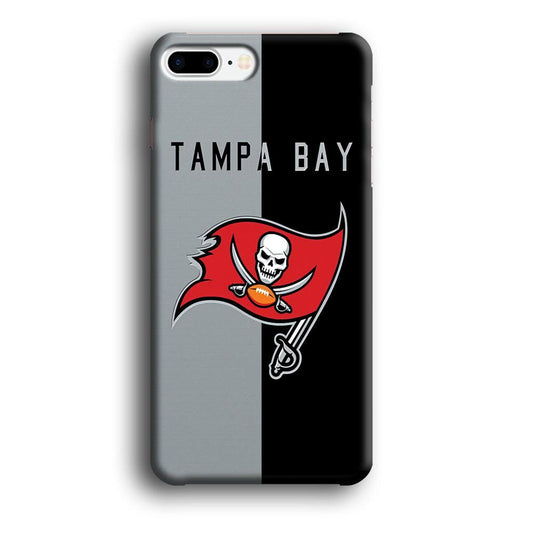 NFL Tampa Bay Buccaneers 001 iPhone 8 Plus Case-Plastic / Full Wrap (3D Case)-Xtracase