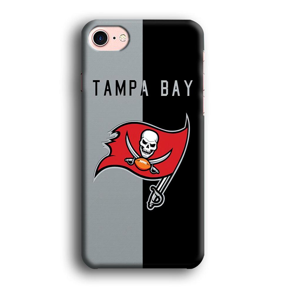 NFL Tampa Bay Buccaneers 001 iPhone 7 Case-Plastic / Full Wrap (3D Case)-Xtracase