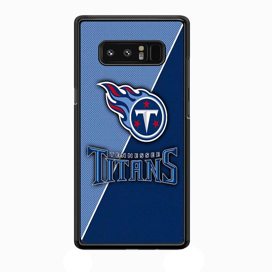 NFL Tennessee Titans 001 Samsung Galaxy Note 8 Case-Plastic / Full Wrap (3D Case)-Xtracase