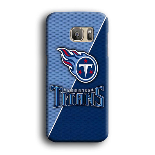 NFL Tennessee Titans 001 Samsung Galaxy S7 Edge Case-Plastic / Full Wrap (3D Case)-Xtracase