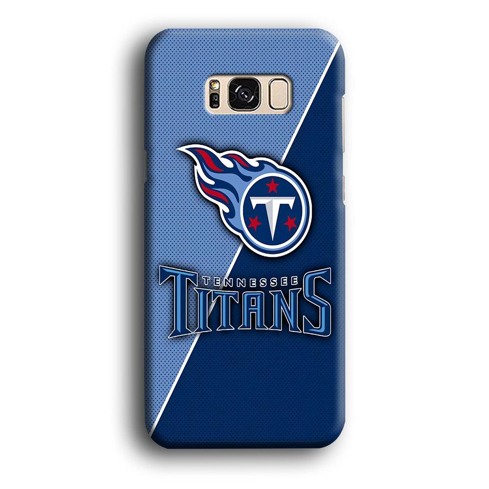 NFL Tennessee Titans 001 Samsung Galaxy S8 Case-Plastic / Full Wrap (3D Case)-Xtracase