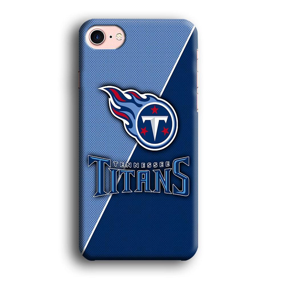 NFL Tennessee Titans 001 iPhone 7 Case-Plastic / Full Wrap (3D Case)-Xtracase