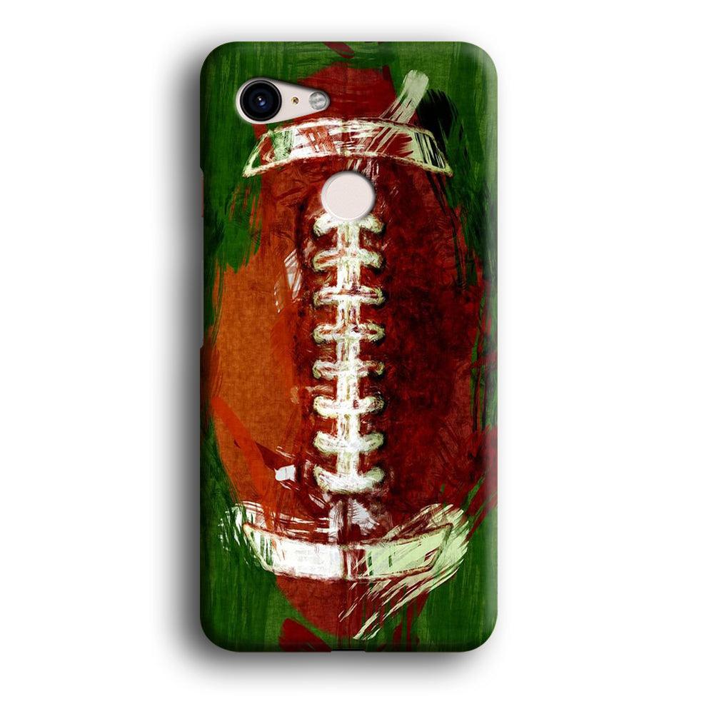 NFL American Football Art Google Pixel 3 3D Case-Xtracase