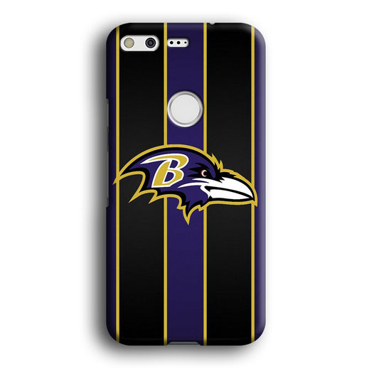NFL Baltimore Ravens 001 Google Pixel XL 3D Case
