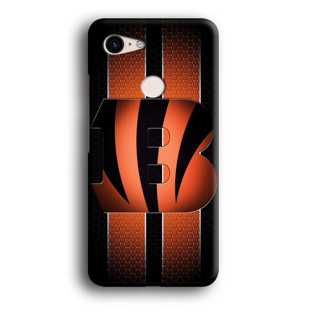 NFL Cincinnati Bengals 001 Google Pixel 3 3D Case-Xtracase