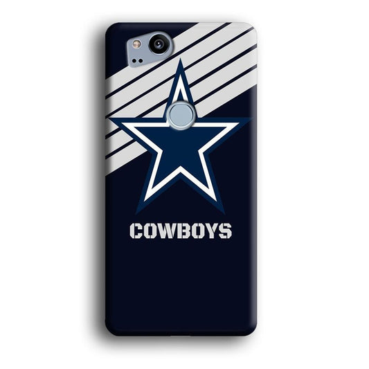 NFL Dallas Cowboys 001 Google Pixel 2 3D Case-Xtracase