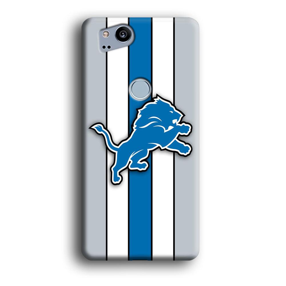 NFL Detroit Lions 001 Google Pixel 2 3D Case-Xtracase