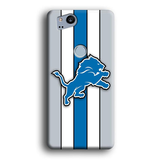 NFL Detroit Lions 001 Google Pixel 2 3D Case-Xtracase